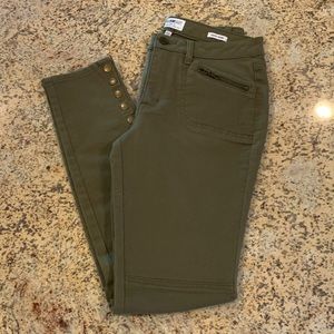 NEW William Rast Skinny with Zipper Pocket and Button Leg Detail